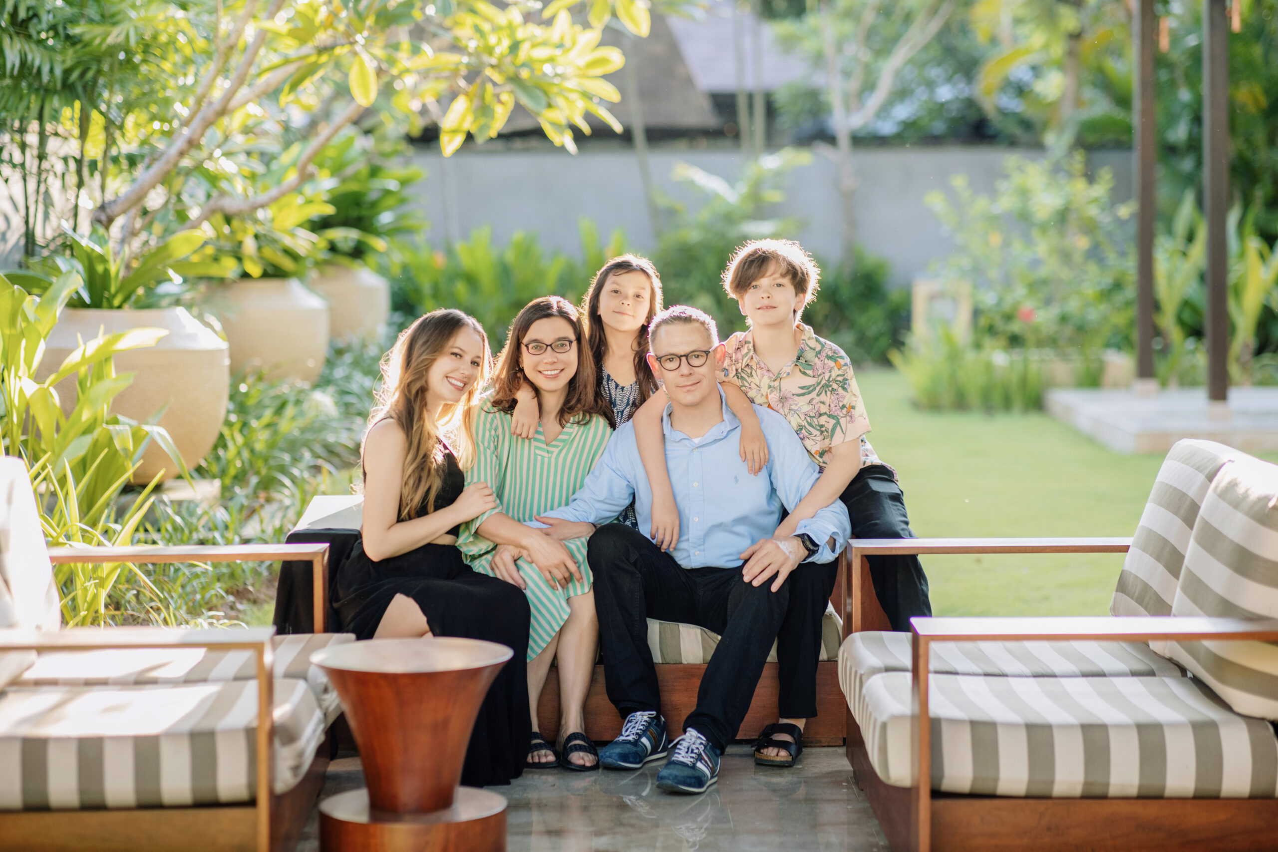 Family Photo at Conrad Resort