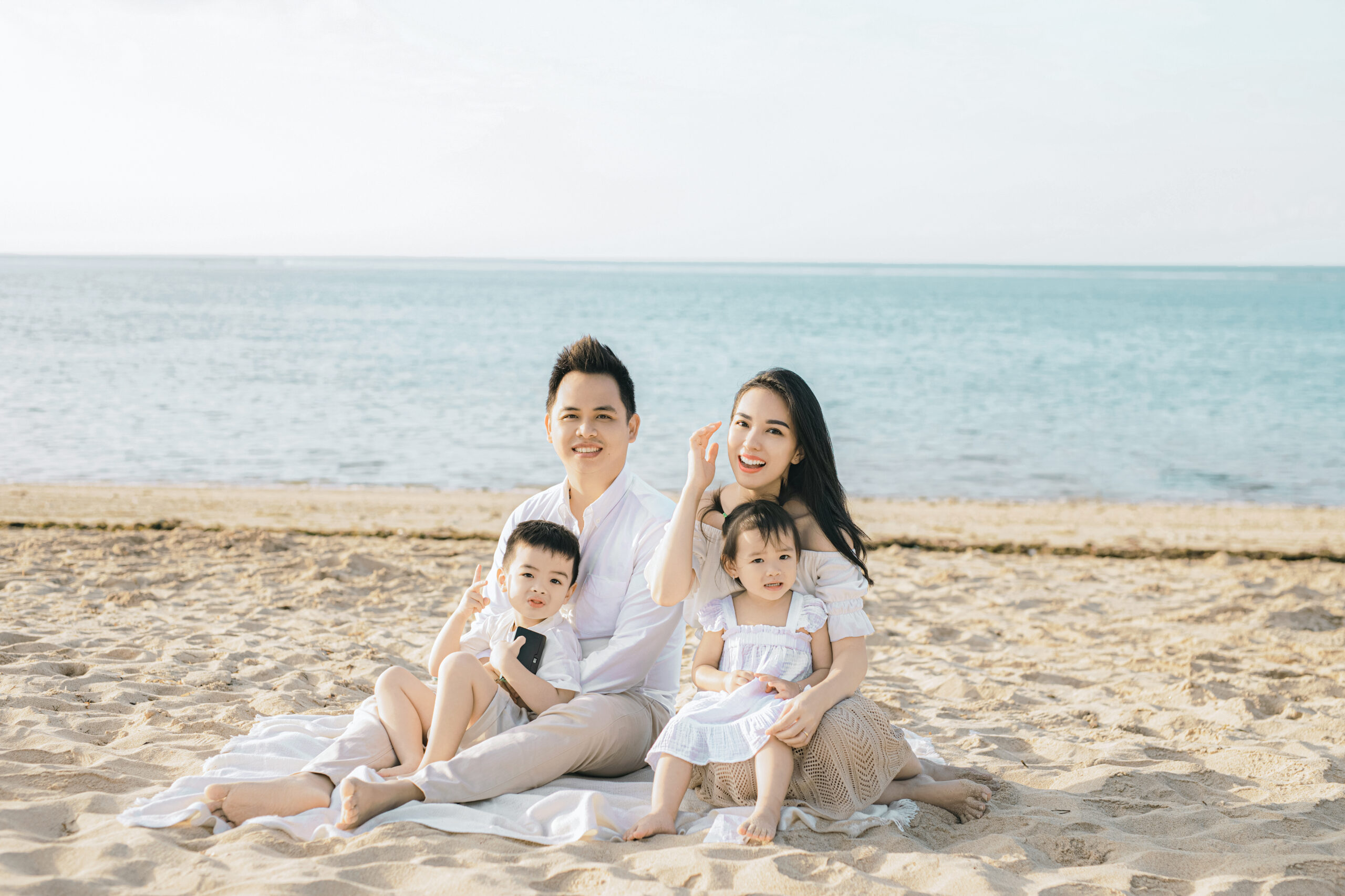 Family Photo at The Mulia Hotel Bali