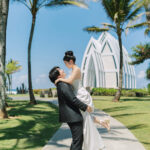 All The Way from Zhejiang, China: Zhouqi & Wang Weimiao’s Intimate Bali Wedding at The Ritz Carlton Chapel