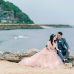 Loong & Isobel Prewedding Bali: Black Lava, Goa Raja & Melasti Beach